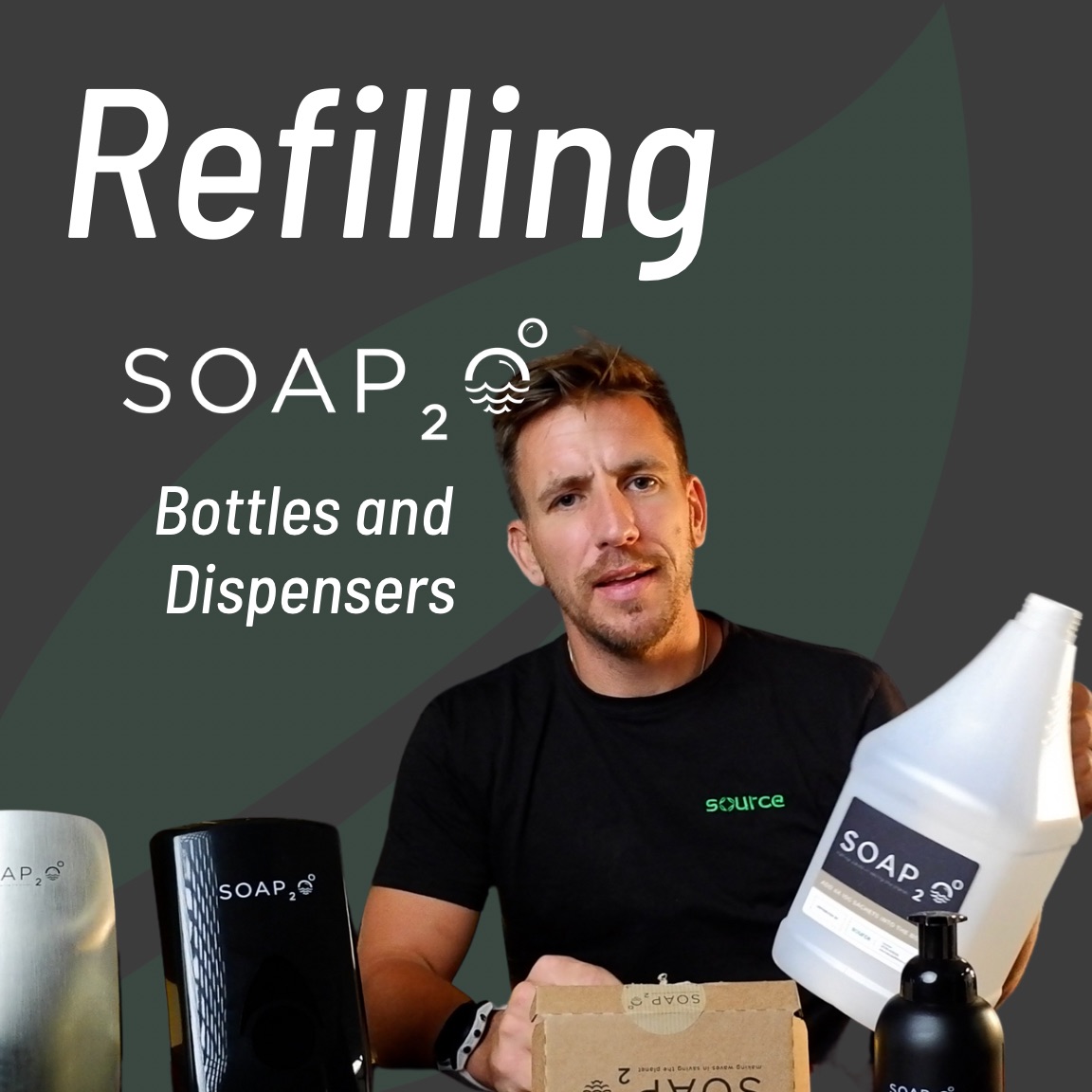 Refilling Soap2o